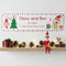 Personalised Mischievous Elf Christmas Paper Banner - 1.2m