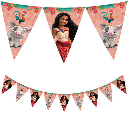 Moana 2 Paper Bunting