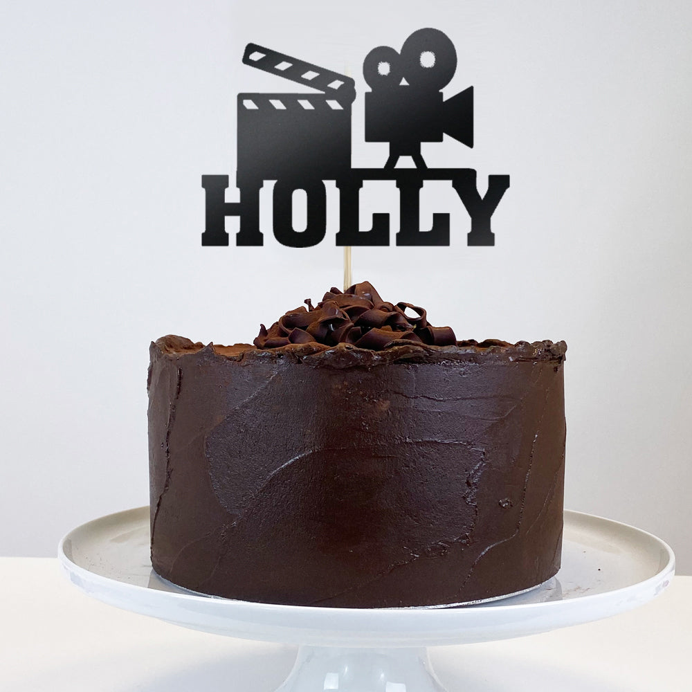 Personalised Hollywood Movie Foil Cake Topper | Party Packs