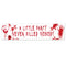 A Little Party Never Killed Nobody Banner - 120cm x 30cm