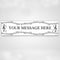 Musical Notes Personalised Banner - 1.2m
