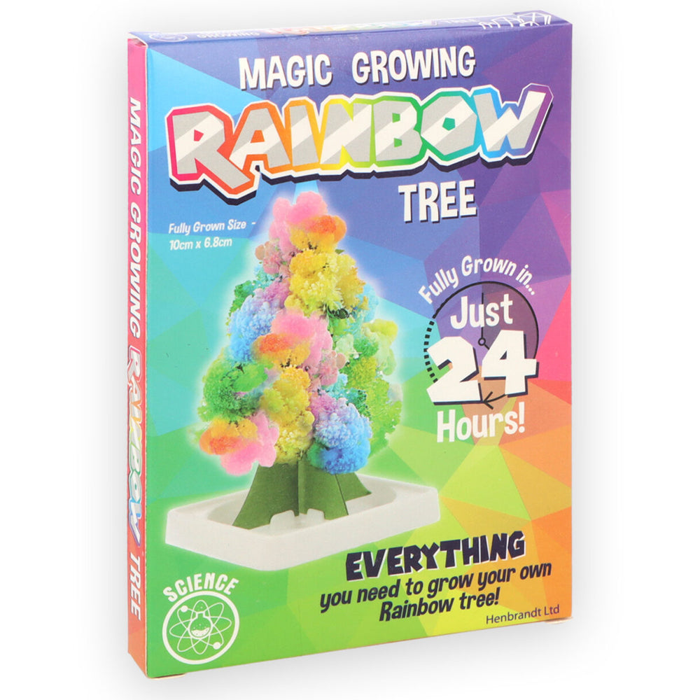 Rainbow Magic Growing Crystal Tree | 10cm Science Kit | Party Packs