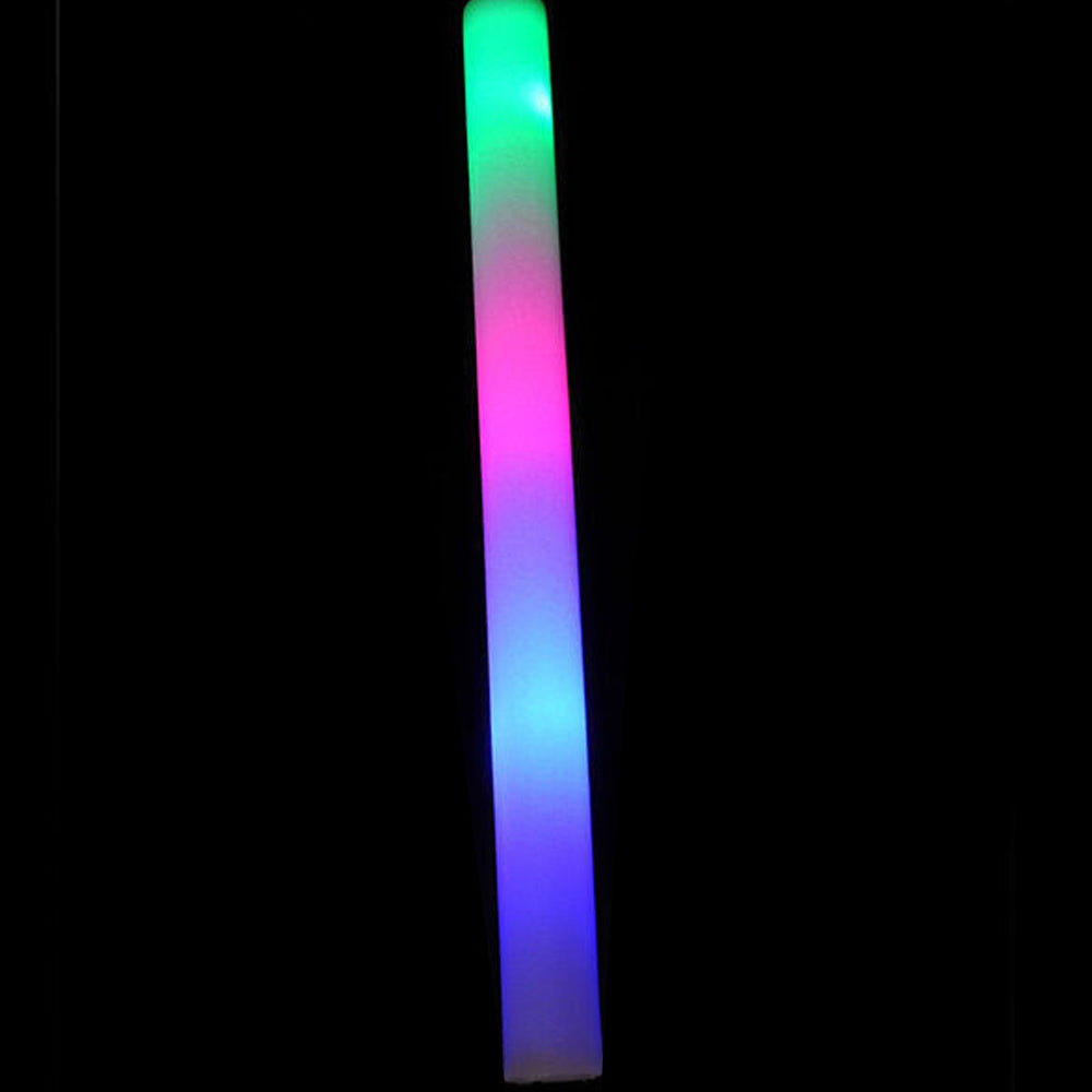 Multi Colour LED Foam Glow Stick - Each - 48cm