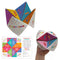 New Year's Eve Colourful Kids Paper Fortune Teller and Word Search Activity Sheet - A4