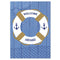 Nautical Welcome Aboard Buoy Ring Poster - A3