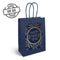 Navy and Gold Happy New Year Paper Party Bags - Pack of 4