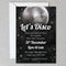 Disco Party Personalised Party Invitation - Pack of 16