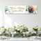 Botanical Foliage Personalised Photo Banner - 1.2m