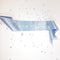Personalised Baby Shower Sash- Pale Blue- 100mm
