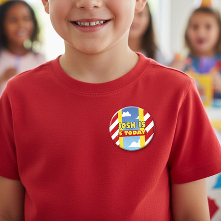Personalised Toy Story Badge - 58mm