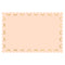 Light Pink and Gold Bow Paper Table Cover - 180cm x 120cm