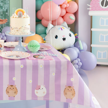 Gabby's Dollhouse Paper Tablecloth - 180cm x 120cm