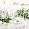 White Fabric Tablecloth - 230cm