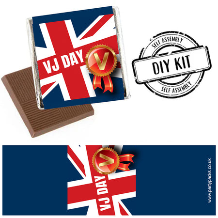 VJ Day Square Chocolates - Pack of 16