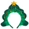 Plush Christmas Tree Headband