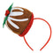 Christmas Pudding Festive Headband