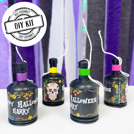 Day of the Dead Personalised Party Poppers Kit - Pack of 18