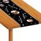 Black Glitz Multi Photo Personalised Table Runner - 1.2m