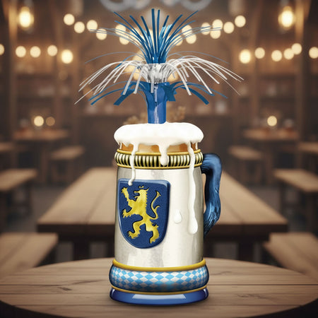 Oktoberfest Bavarian Beer Stein Centrepiece - 38cm