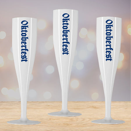 Oktoberfest Champagne & Prosecco Flute Glass - 175ml - Each
