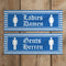 Oktoberfest Toilet Signs - Ladies & Gents
