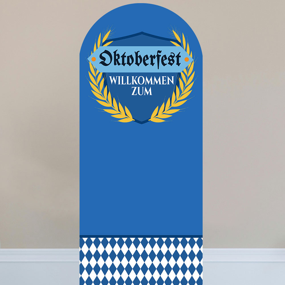 Oktoberfest Sailboard Stand-Up Decoration - 185cm Bavarian Party Backdrop