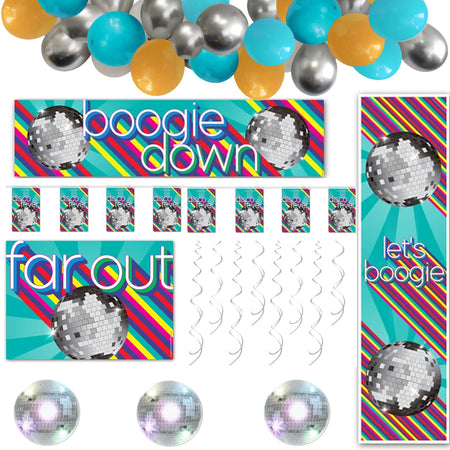 1970's Disco Party Decoration Pack