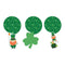 St Patrick's Day Swirl Decorations - 28cm - Pack of 12