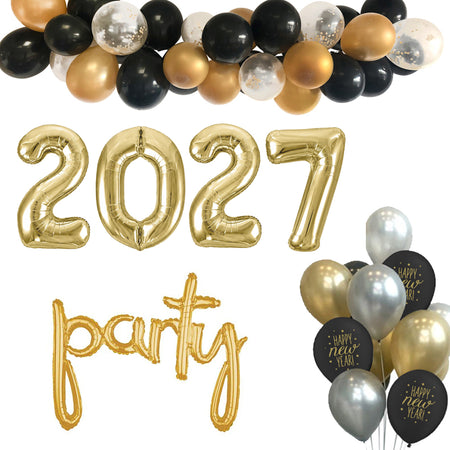 2027 Happy New Year Balloon Pack