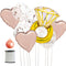 Hen Party Engagement Ring Foil Balloon Bunch Kit - Uninflated