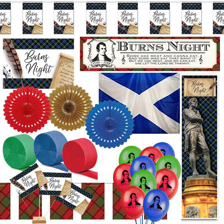 Burns Night Decoration Party Pack