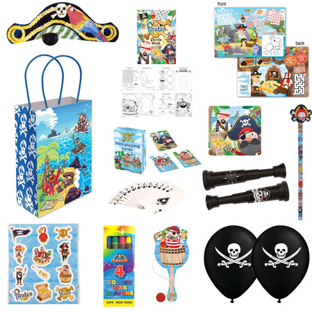 Childrens Pirate Party Pack For 100 Children