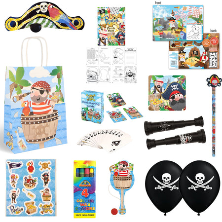 Childrens Pirate Party Pack For 100 Children