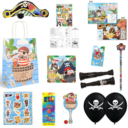Childrens Pirate Party Pack For 100 Children