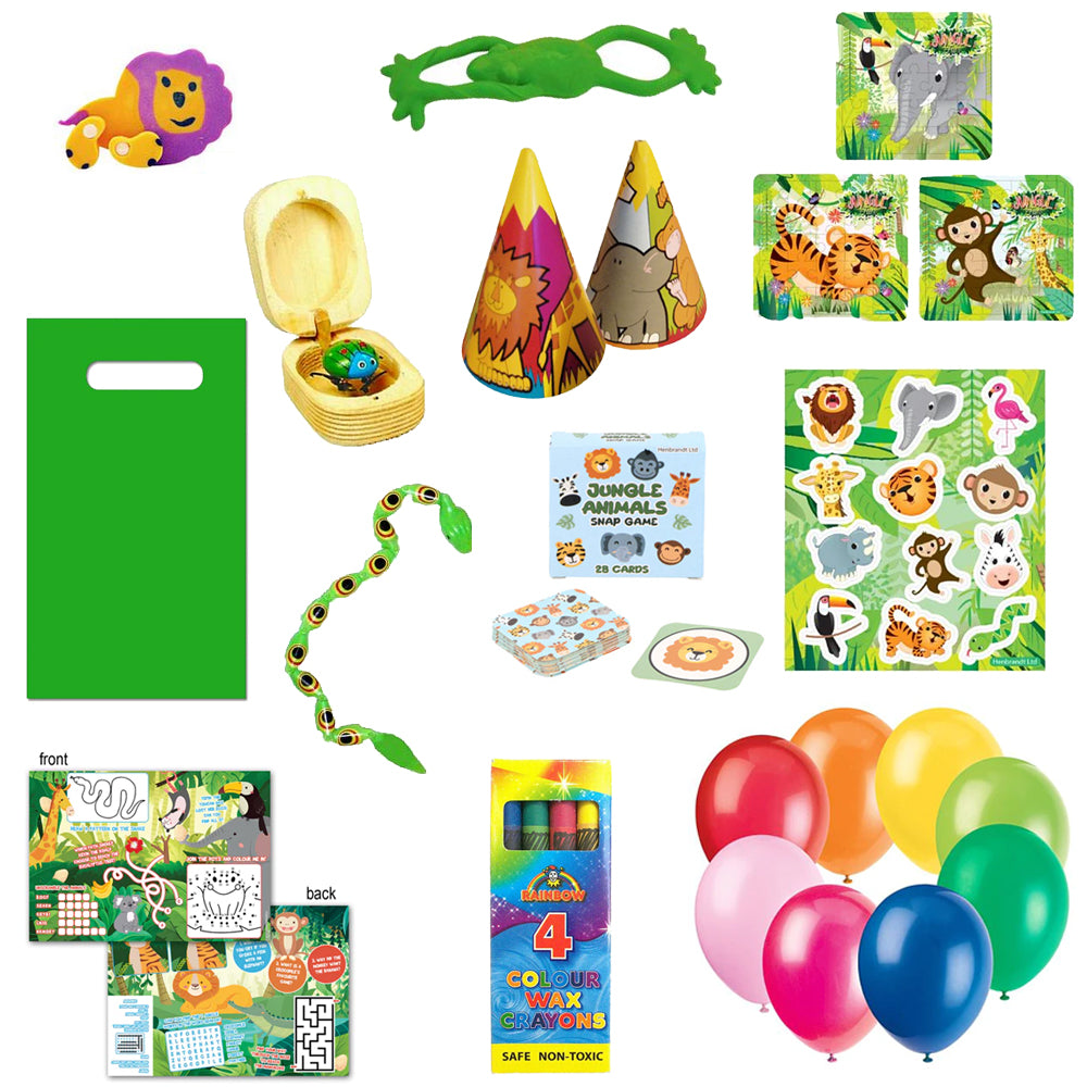 Children's Jungle Party Pack For 100 Children
