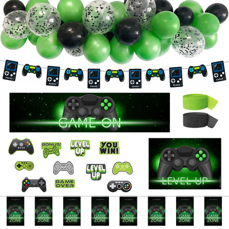 Gamer Level Up Decoration Party Pack