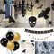 Stylish Black and Gold Halloween Decoration Pack