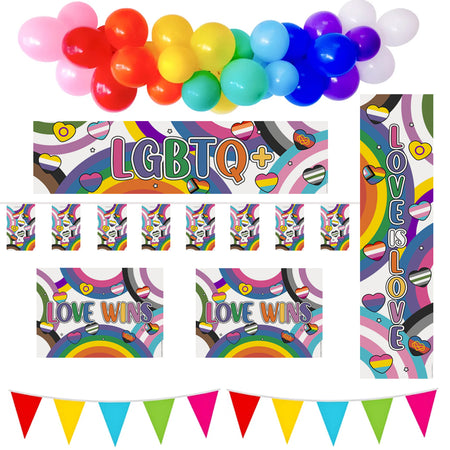 LGBTQ+ Celebration Decoration Pack