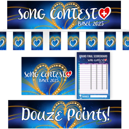 Song Contest Paper Decoration Pack