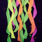 Neon Colours Crepe Streamer Decoration Pack