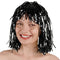Black Tinsel Wig