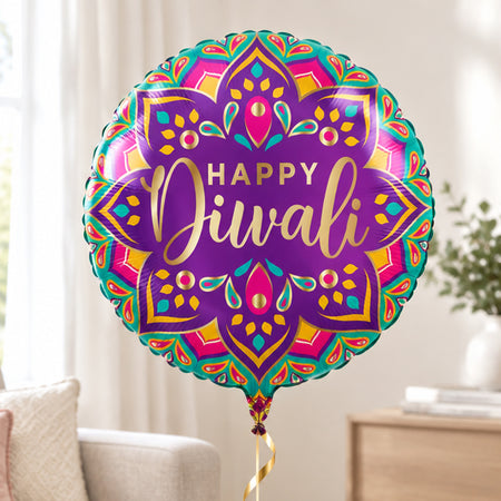 Happy Diwali Standard Foil Balloon - 18