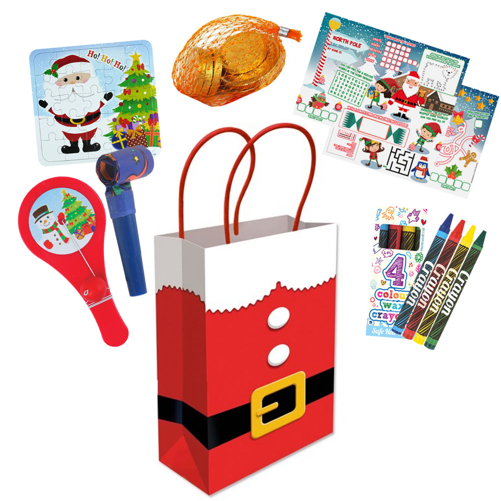 Christmas Party Bags with Fillers for Kids
