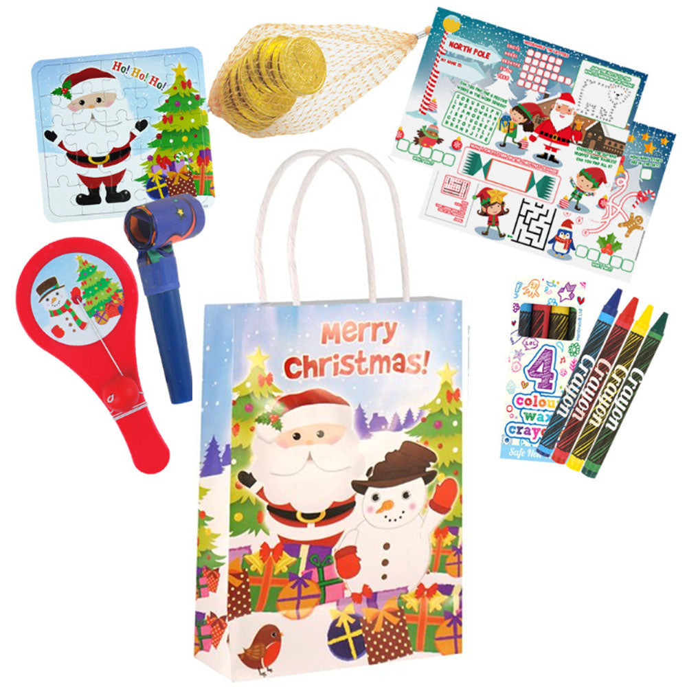 Christmas Party Bags with Fillers for Kids