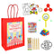 Circus Clown Themed Personalised Party Bag - With Contents - Pack of 4