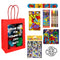 Superhero Themed Personalised Party Bag - With Contents - Pack of 4
