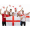 England Fancy Dress Pack for 5 People