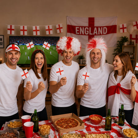England Fancy Dress Pack for 5 People