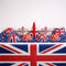 Union Jack British Patriotic Fancy Dress Hats - Pack of 10