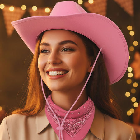 Pink Cowgirl Fancy Dress Kit